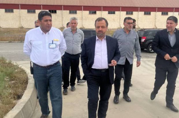 بازدید سرزده وزیر اقتصاد و دارائی از سایت شرکت صنایع پتروشیمی گلستان